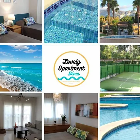 Apartment Lovely Denia, Piscina, Jacuzzi, Padel, Parking *
