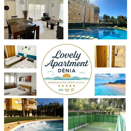 Apartment Lovely Denia, Piscina, Jacuzzi, Padel, Parking